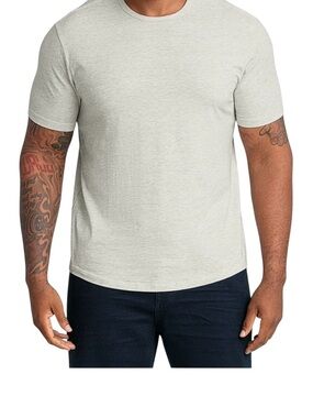 Men's Crew Neck T-Shirt in Oatmeal Heather